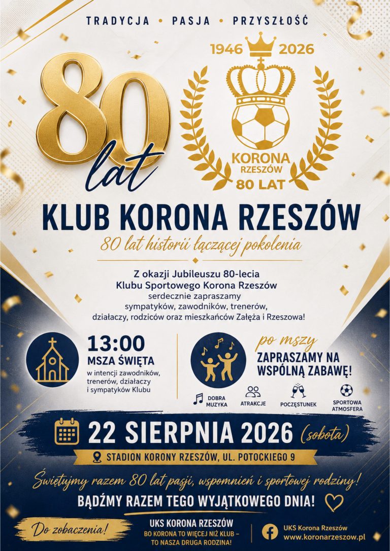 Zaproszenie na obchody 80-lecia